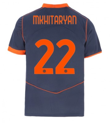 Inter Milan Henrikh Mkhitaryan #22 Tredjetröja 2025-26 Kortärmad